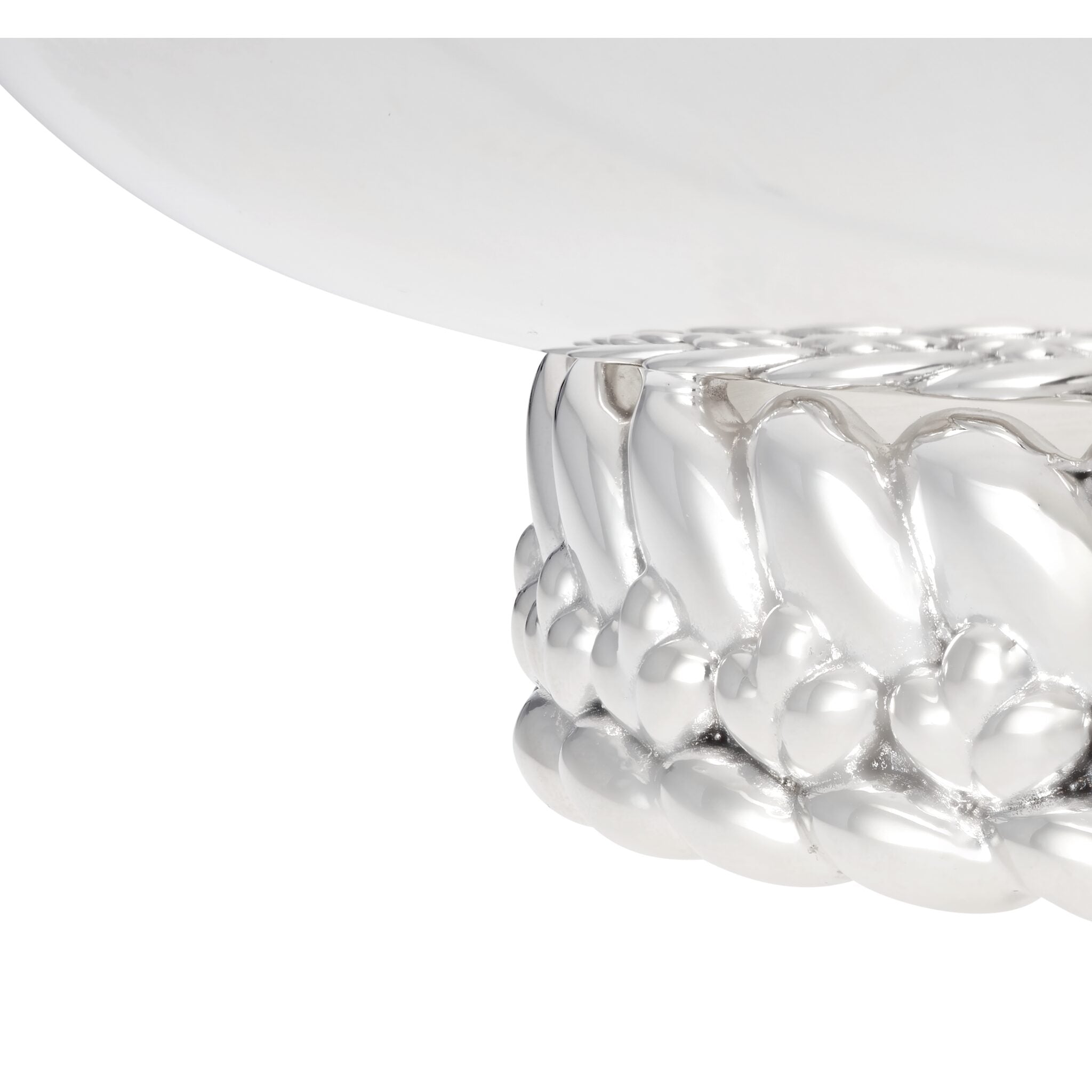 Christofle Babylone Large Silver Plated Bowl — additional view