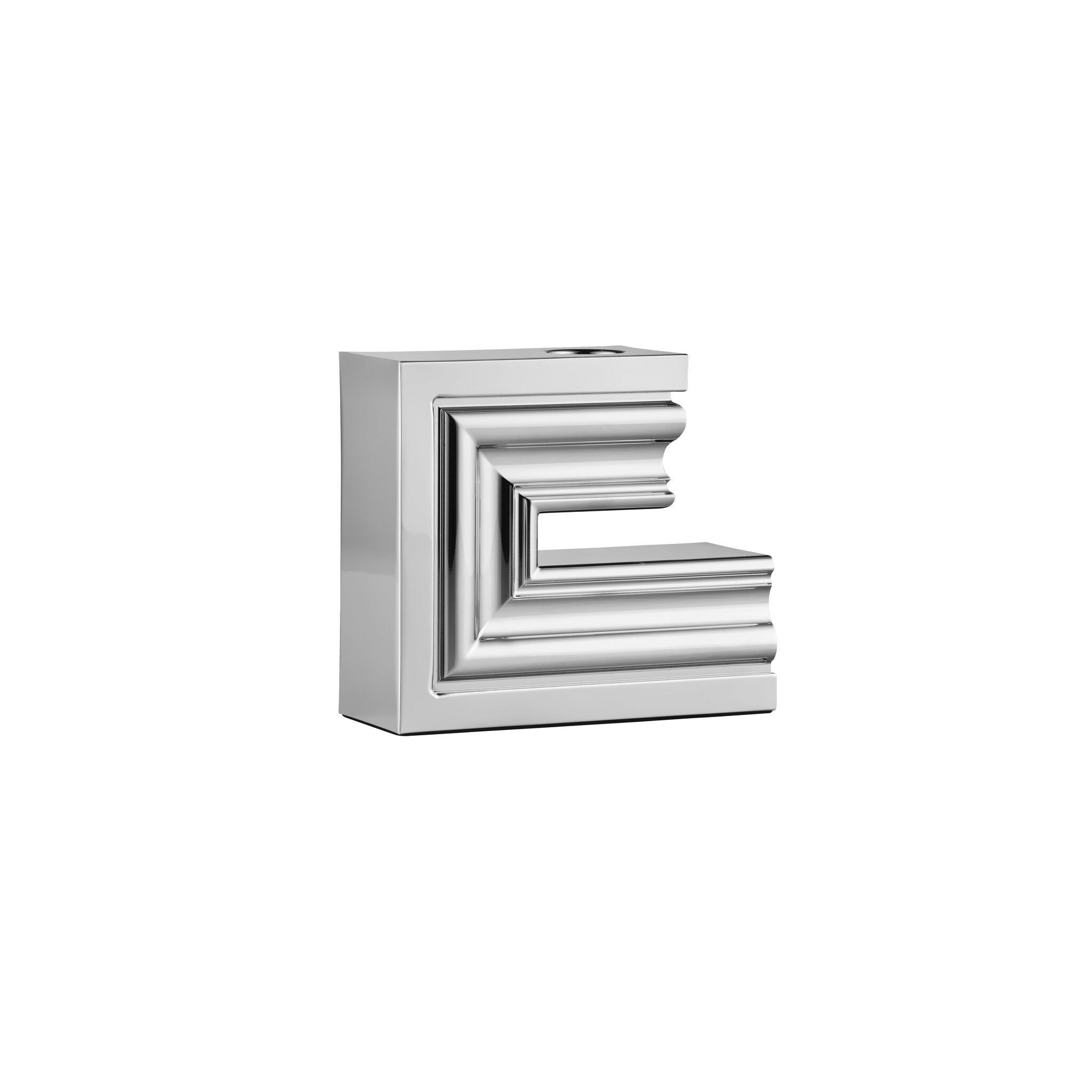 Christofle Perspectives Chrome Aluminium Large Candle Holder N°1 — additional view