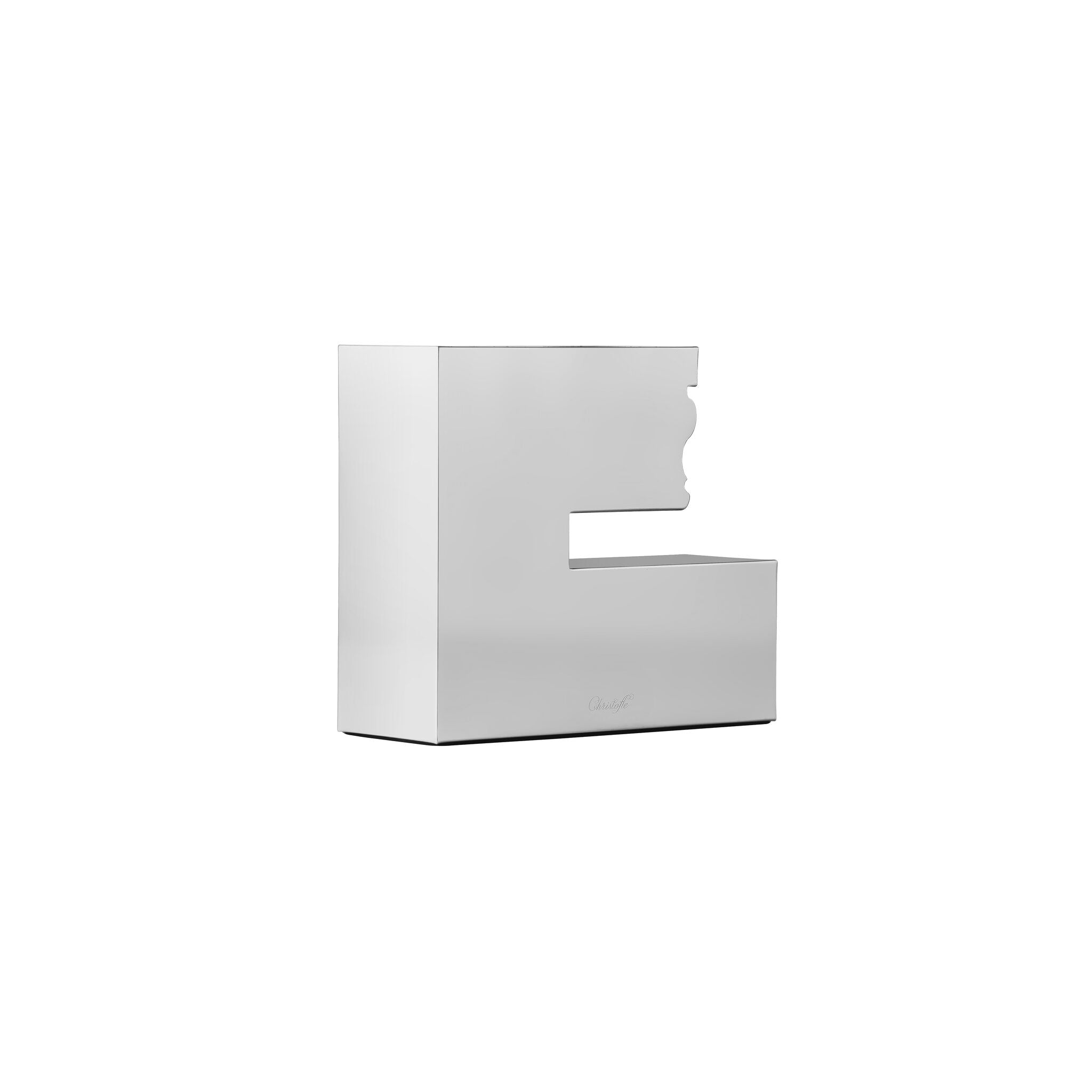 Christofle Perspectives Chrome Aluminium Large Candle Holder N°2 — additional view
