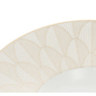 Christofle Malmaison Porcelain Large Rim Plate Gold Finish — additional view