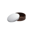 Christofle Uni Large Silver-Plated Wood Base Box - 5 in — additional view