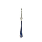 Christofle Silver-plated Lobster Pick - Marbled Blue in silver-plate on a white background