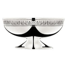 Christofle Malmaison Silver-Plated Pedestal Bowl in silver-plate on a white background
