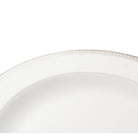 Christofle Malmaison Platinum Porcelain Oval Platter - 15 in, view 3