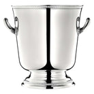 Christofle Malmaison Silver-Plated Champagne Cooler Bucket in silver-plate on a white background