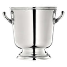 Christofle Malmaison Silver-Plated Ice Bucket in silver-plate on a white background