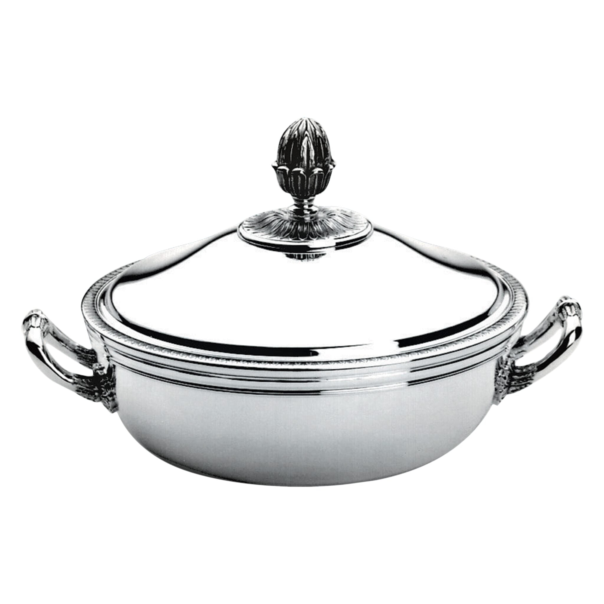 Christofle Silver-Plated Vegetable Dish with Lid — additional view