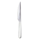 Christofle Medium Universal Knife Infini Silver Plated in silver-plate on a white background