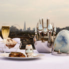 Christofle Mood Skyline Shanghai Silver-Plated 24-Piece Flatware Set, view 5