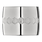 Christofle Beebee Silver-Plated Napkin Ring in silver-plate on a white background