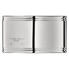 Christofle Sterling Silver Napkin Ring in sterling silver on a white background