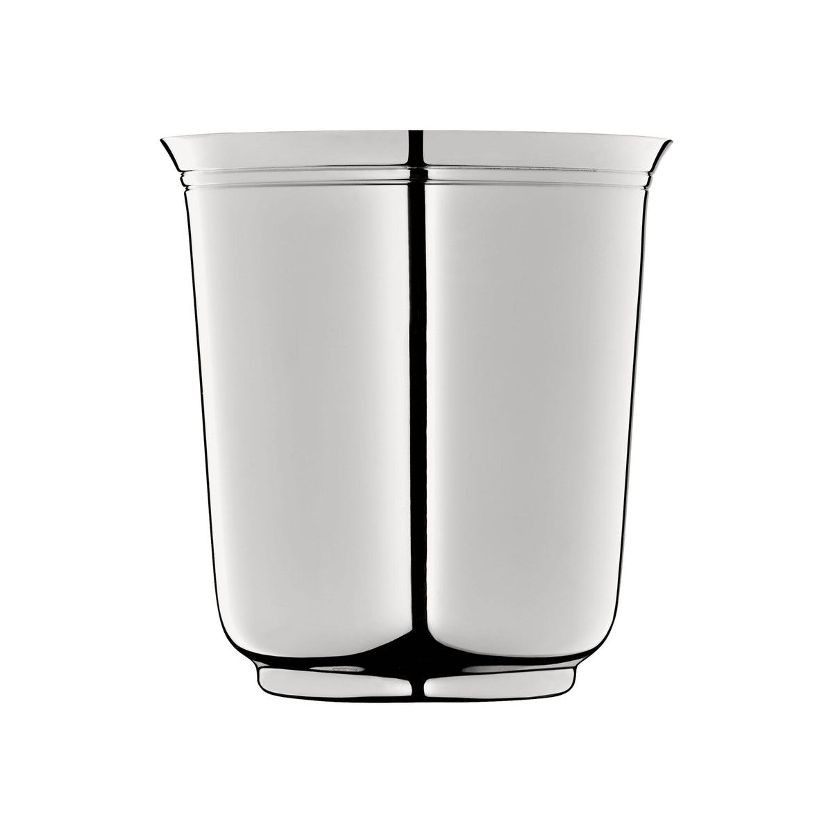 Christofle Nathalie Silver-Plated Baby Cup on a white background