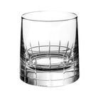 Christofle Graphik Crystal Old Fashioned Glass/Tumbler in crystal on a white background