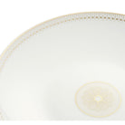 Christofle Malmaison Porcelain Open Vegetable Dish Gold Finish — additional view