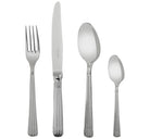 Christofle Osiris dinner fork, dinner knife, tablespoon and after dinner teaspoon