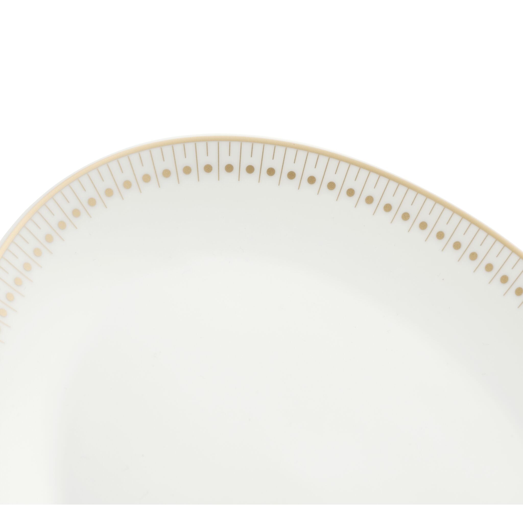 Christofle Malmaison Outer Gold Finish Porcelain Oval Platter - 11 in — additional view