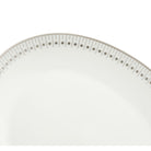 Christofle Malmaison Platinum Finish Porcelain Oval Platter — additional view
