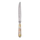Christofle Jardin d'Eden Partially Gilded Rose & Yellow Gold Dinner Knife — additional view