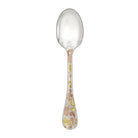Christofle Jardin d'Eden Partially Gilded Rose & Yellow Gold Table Spoon in silver-plate on a white background