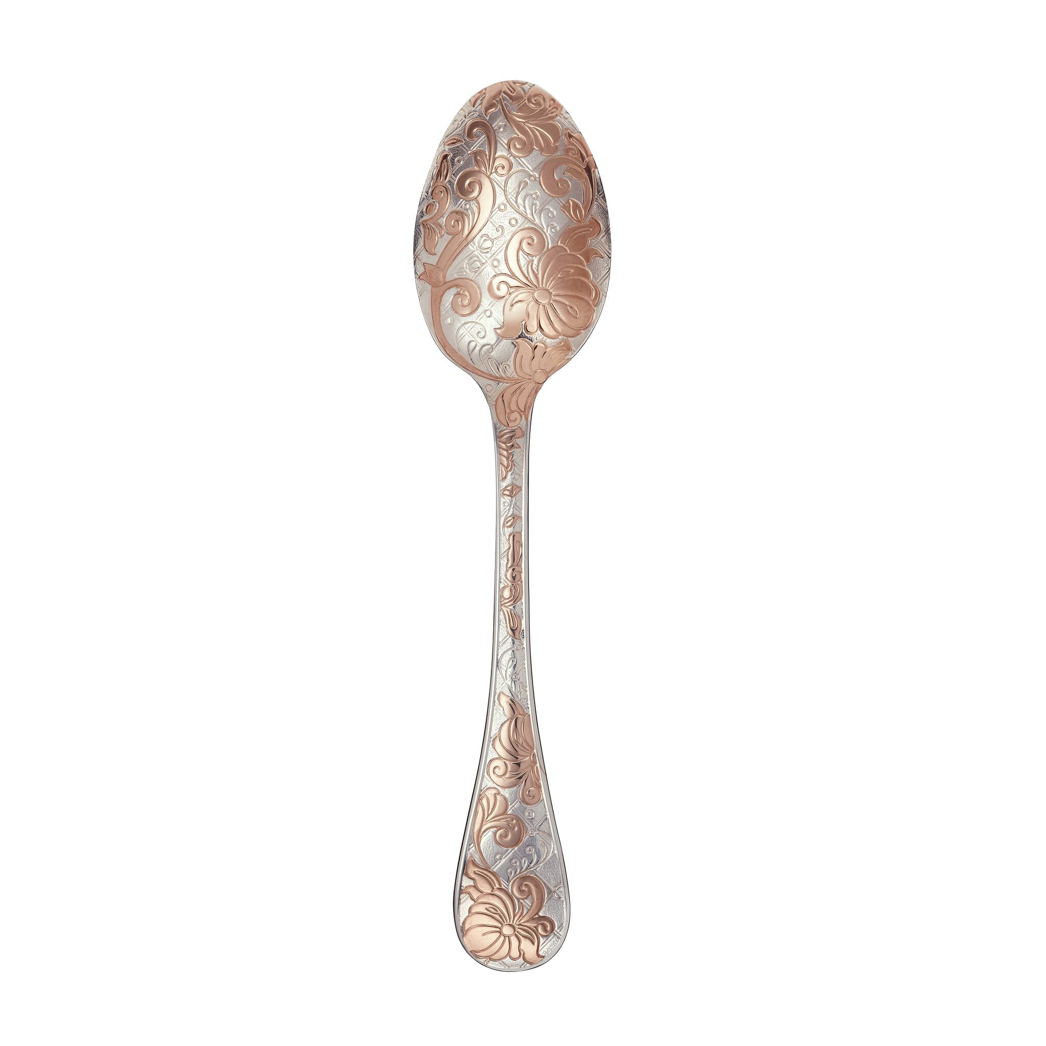 Christofle Jardin d'Eden Partially Gilded Rose Gold Table Spoon — additional view