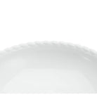 Christofle Babylone Porcelain Pasta Plate in porcelain on a white background