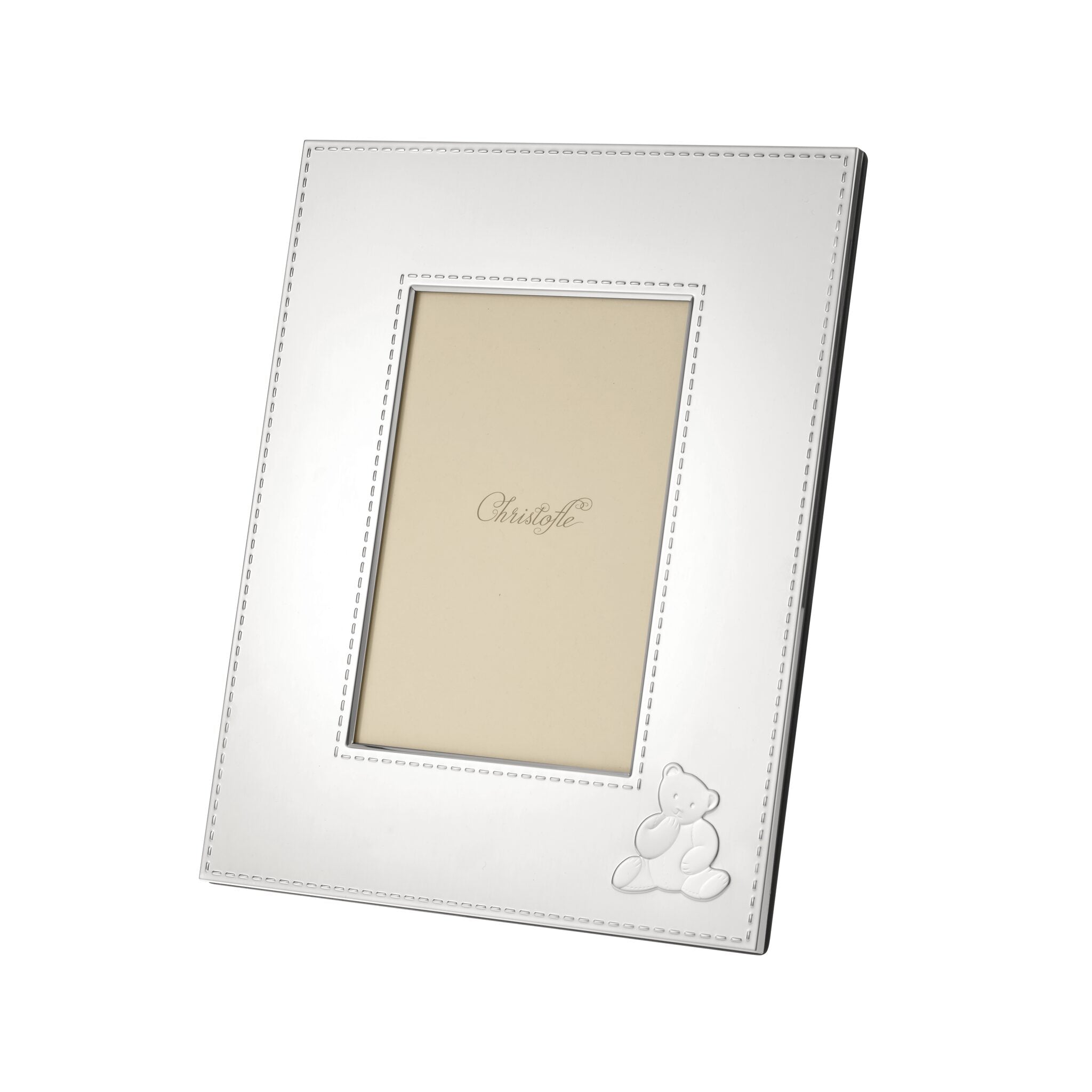 Christofle Charlie Bear Silver-Plated Picture Frame - 4 X 6 in — additional view