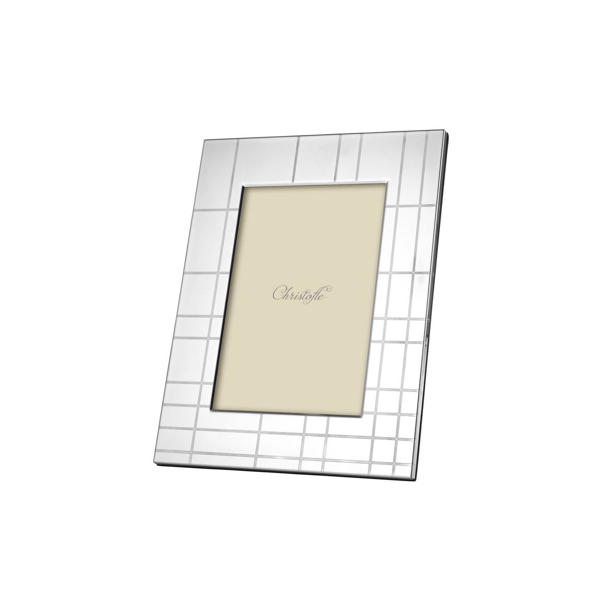 Christofle Graphik Stainless Steel Picture Frame - 4 x 6 in, view 2