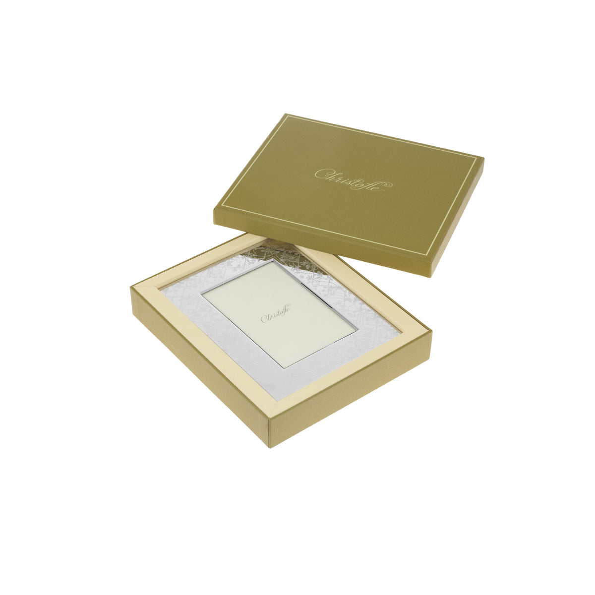 Christofle Les Fables Stainless Steel Picture Frame - 4 x 6 in, view 2