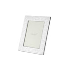 Christofle Les Fables Stainless Steel Picture Frame - 5 x 7 in on a white background