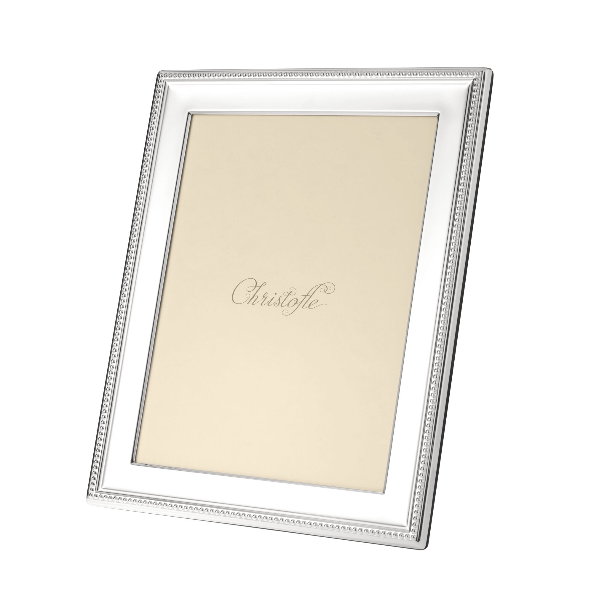 Christofle Perles Silver-Plated Picture Frame - 7 X 9 in — additional view