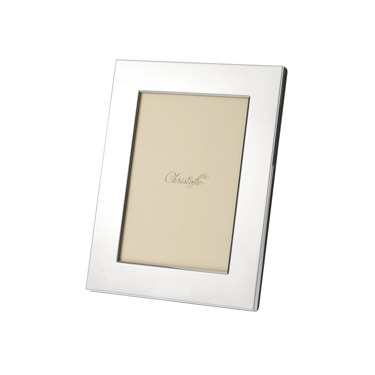 Christofle Fidelio Silver-Plated Picture Frame - 3.5 x 5 in on a white background