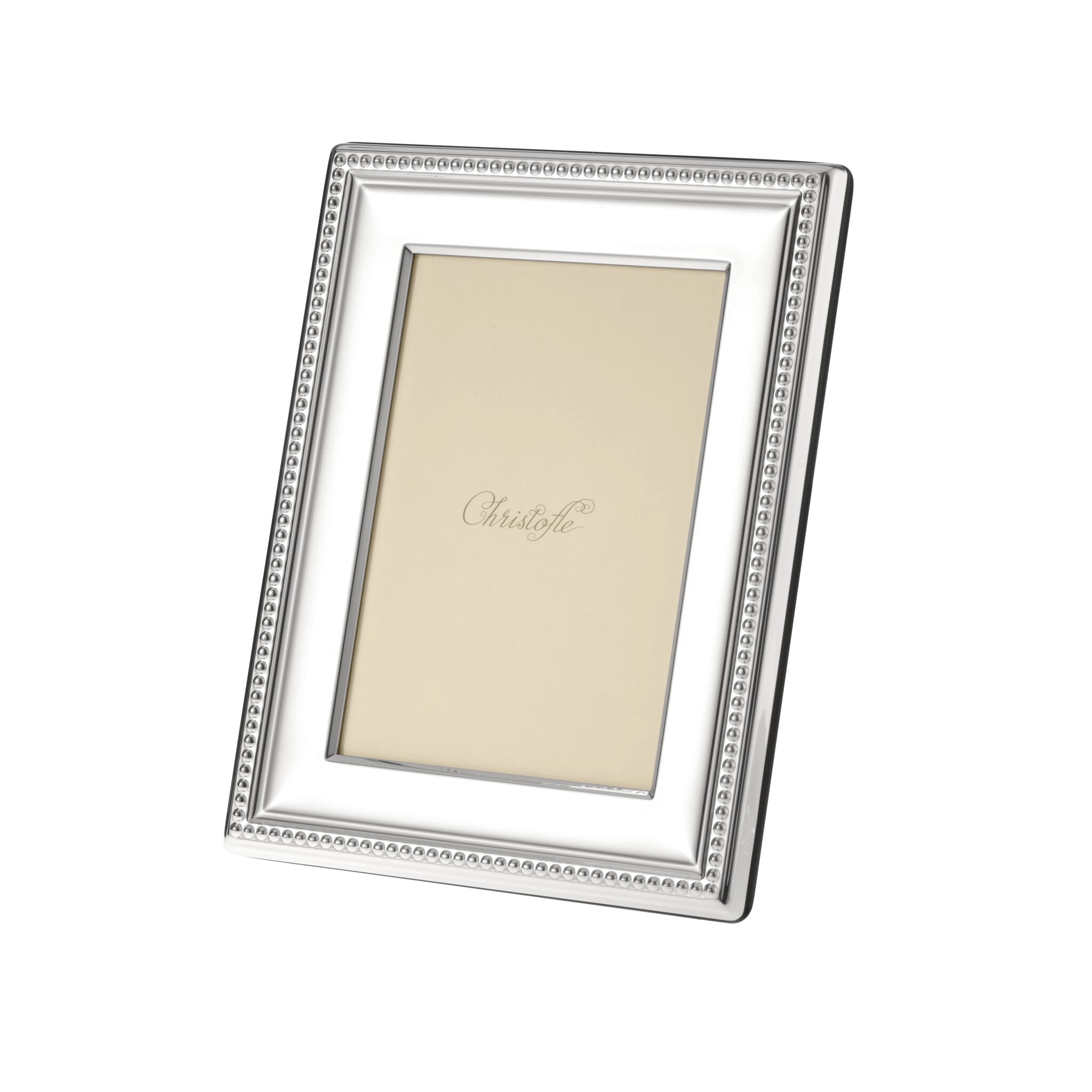 Christofle Perles Silver-Plated Picture Frame - 3.5 X 5 in — additional view