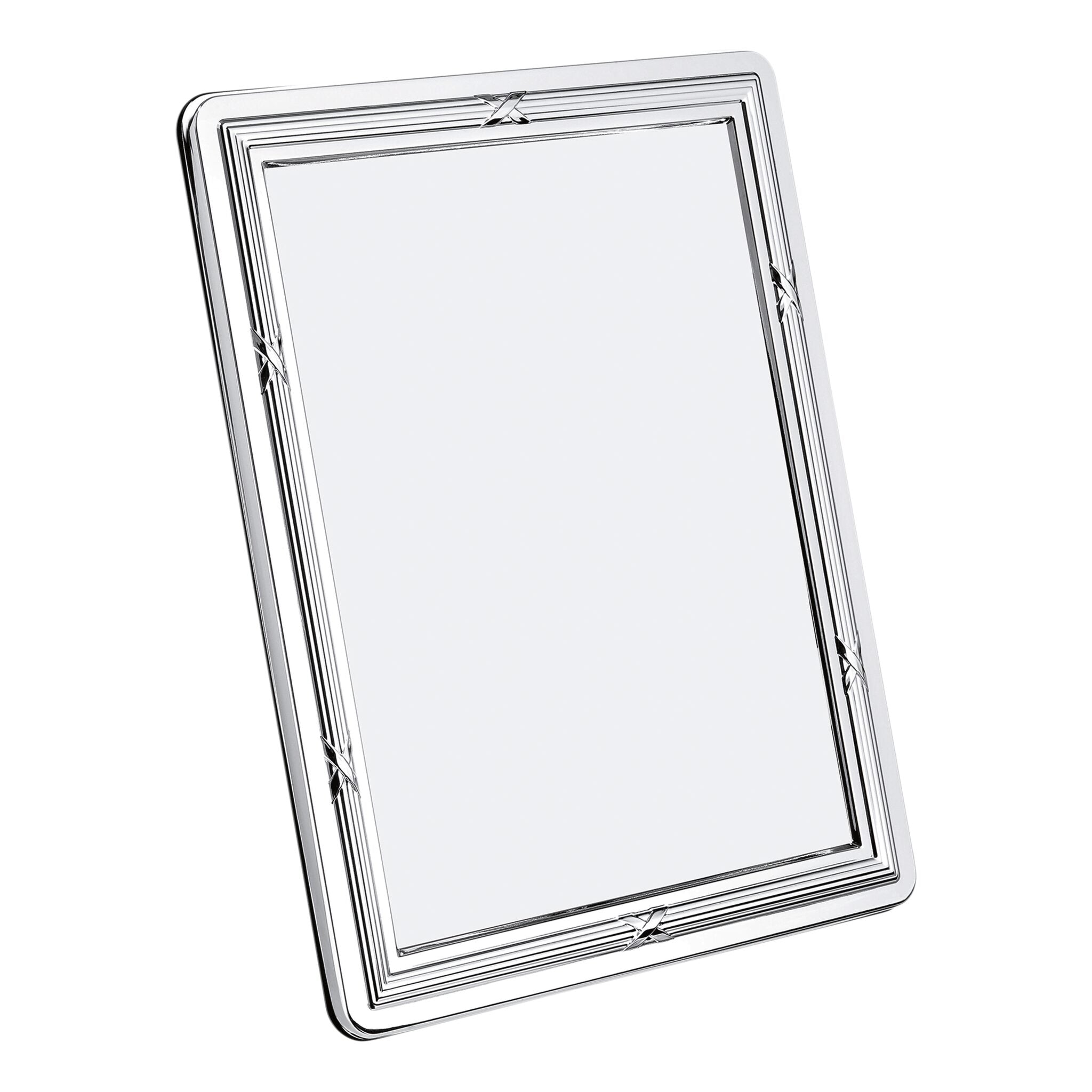 Christofle Silver-Plated Picture Frame 3 X 5 in in silver-plate on a white background
