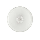 Christofle Malmaison Porcelain Pie Dish Platinum Finish in porcelain on a white background
