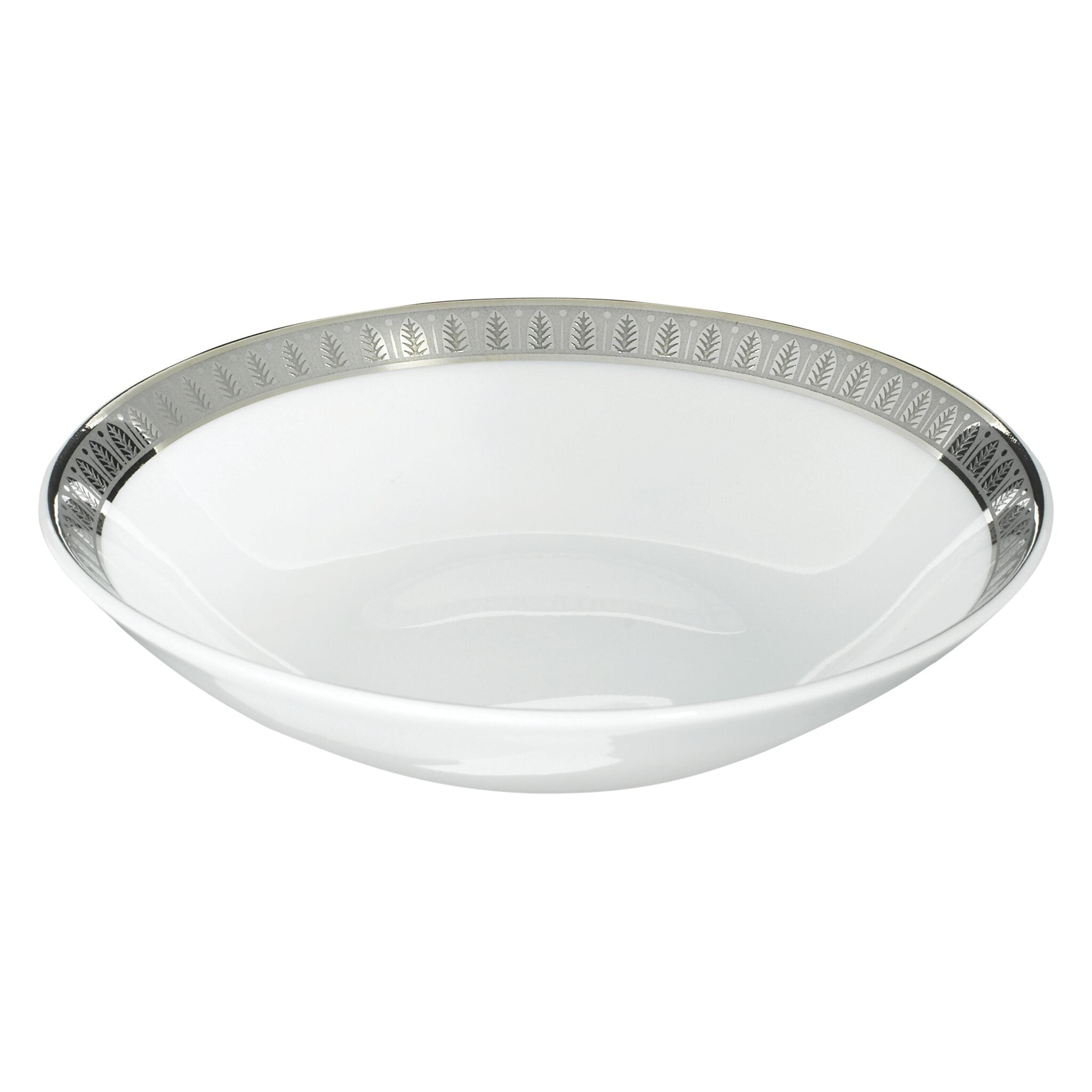 Christofle Malmaison Porcelain Chinese Cup in porcelain on a white background