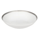 Christofle Malmaison Porcelain Soup Bowl in porcelain on a white background