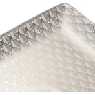Christofle Platinum Finish Rectangular Porcelain Tray - 6.7 X 6 in — additional view