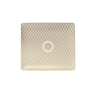 Christofle Malmaison Gold Finish Porcelain Rectangular Tray - 6.7 X 6 in — additional view