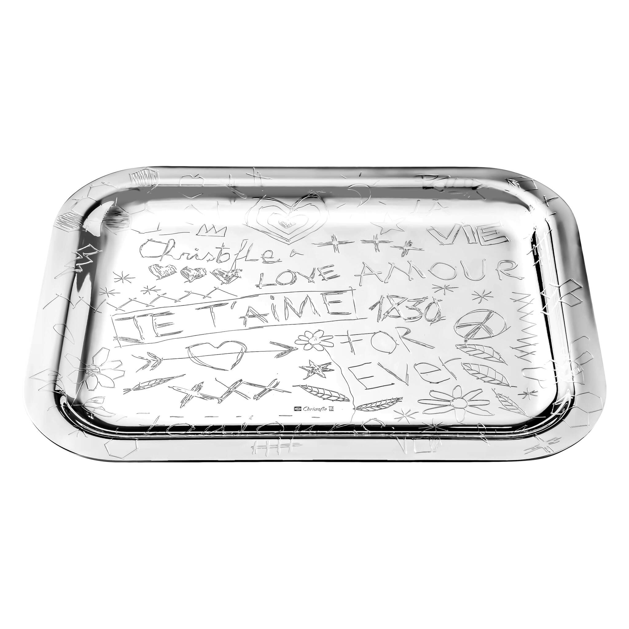 Christofle Silver-Plated Tray 10 X 8 in — additional view