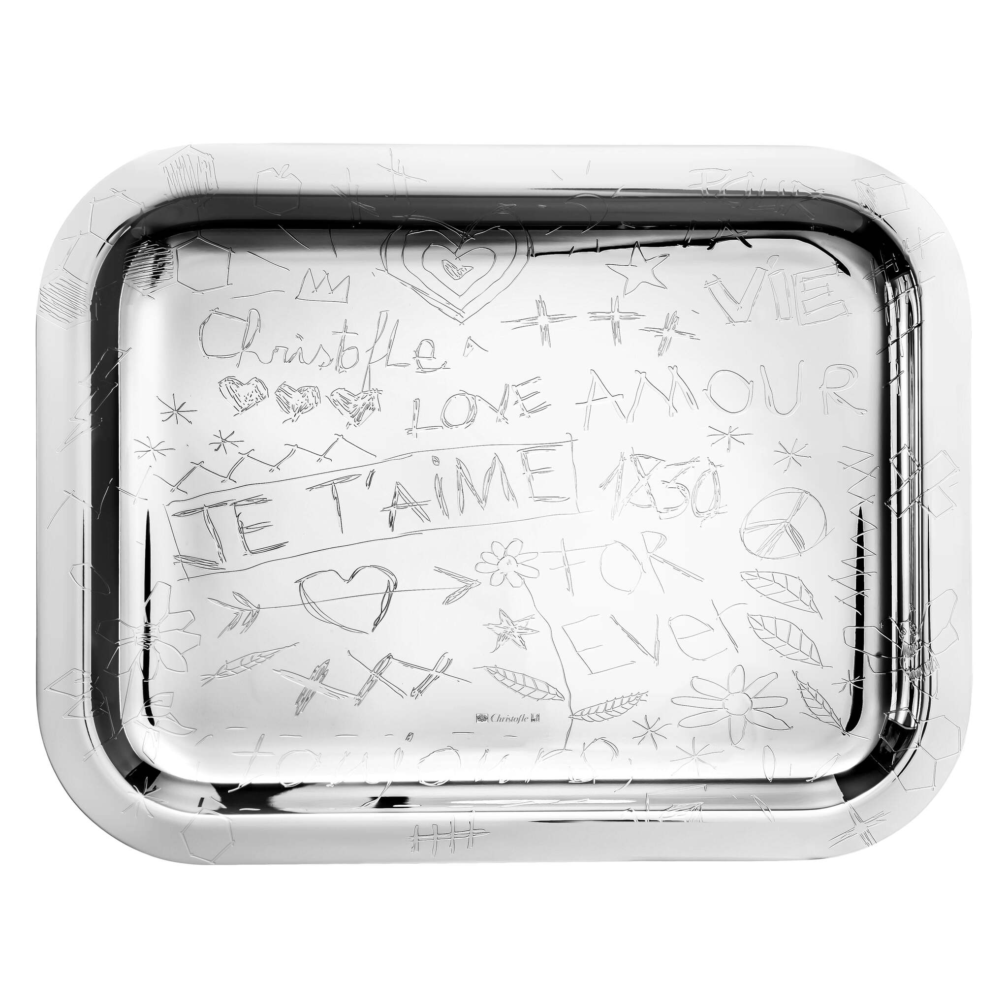 Christofle Silver-Plated Tray 10 X 8 in — additional view