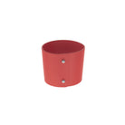 Christofle Red Leather Cuff for Stainless Steel Coffee Cup — additional view