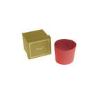 Christofle Red Leather Cuff for Stainless Steel Coffee Cup — additional view