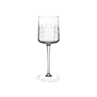 Christofle Crystal Red Wine Glass in crystal on a white background