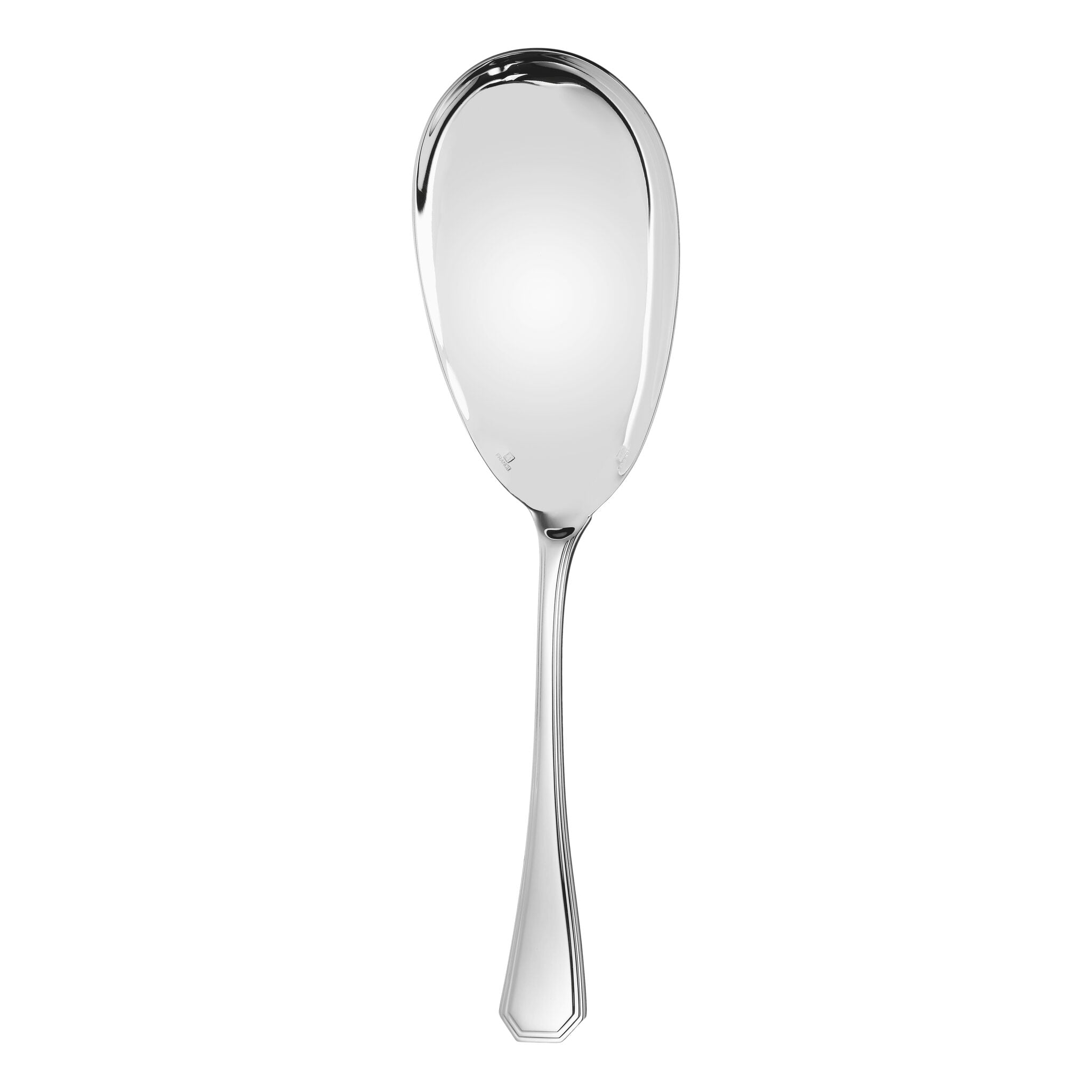 Christofle America Silver-Plated Serving Ladle in silver-plate on a white background