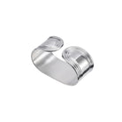 Christofle Rosine Silver-Plated Open Napkin Ring, view 3