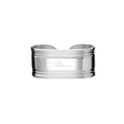 Christofle Rosine Silver-Plated Open Napkin Ring, view 4