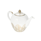 Christofle Malmaison Gold Porcelain Round Teapot - 50 Oz — additional view