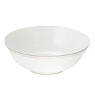 Christofle Malmaison Platinum Finish Porcelain Salad Serving Bowl — additional view