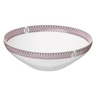 Christofle Porcelain Salad Bowl in porcelain on a white background