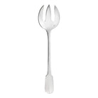 Christofle Cluny Silver-Plated Salad Serving Spoon in silver-plate on a white background